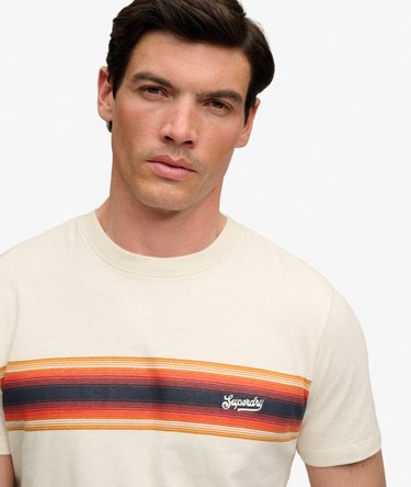 Outdoor Stripe Logo Relaxed T-shirt Image 4
