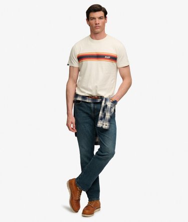 Outdoor Stripe Logo Relaxed T-shirt Image 3