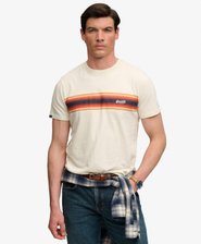 Outdoor Stripe Logo Relaxed T-shirt