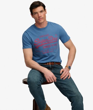 Vintage Logo Classic T-shirt Image 2