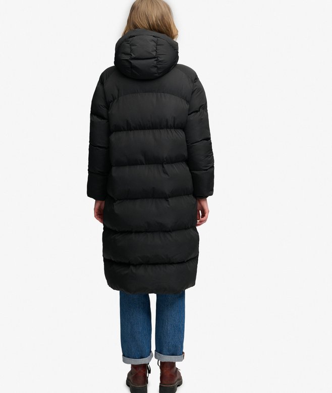 Longline Hooded Puffer Coat