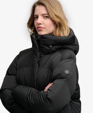 Longline Hooded Puffer Coat