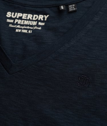 Studios Slub T-shirt med broderi Image 6