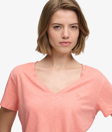 Studios Slub T-shirt met Borduursel Image 4