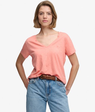 Studios Slub T-shirt met Borduursel Image 1