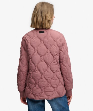 Short Onion Quilt Liner Jacket Image 6
