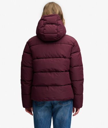 Premium Hooded Puffer Jacket Image 5
