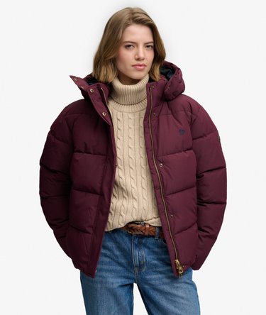Premium Hooded Puffer Jacket Image 1