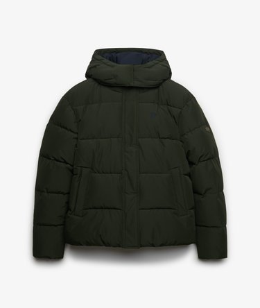 Premium Hooded Puffer Jacket Image 8