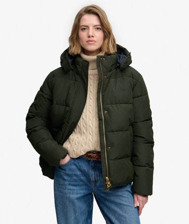 Premium Hooded Puffer Jacket Image 1