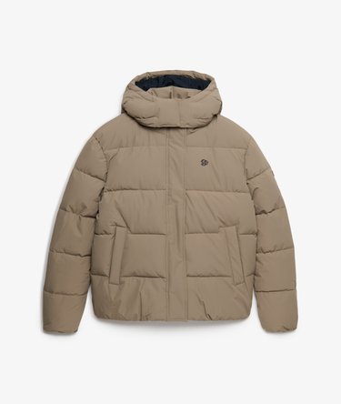 Premium Hooded Puffer Jacket Image 8