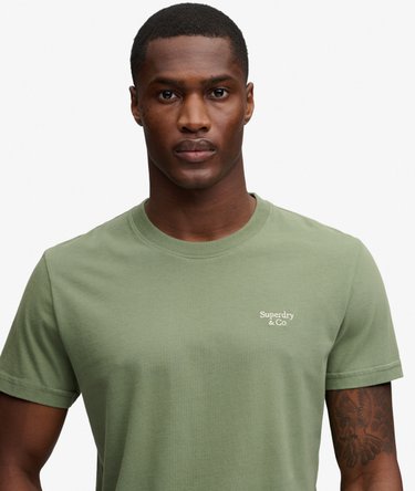 T-shirt Essential Logo Serif Brod&eacute; Image 4