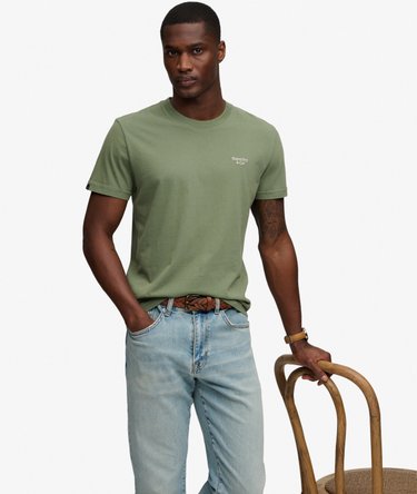 T-shirt Essential Logo Serif Brod&eacute; Image 2