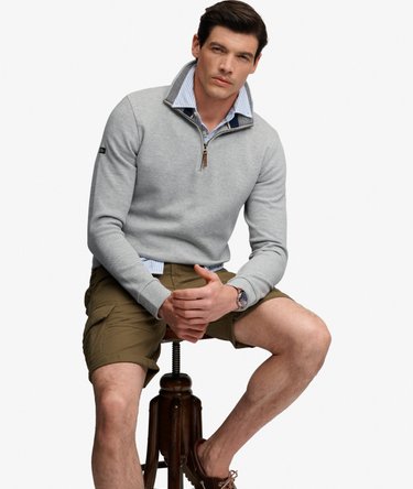 Essential Pique Half Zip Image 2