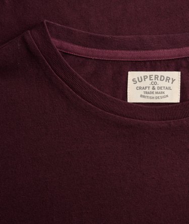 Klassisk T-shirt med Lomme i Bomuld og H&oslash;r Image 6