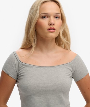 Bardot Short Sleeve Off Shoulder Top Image 4