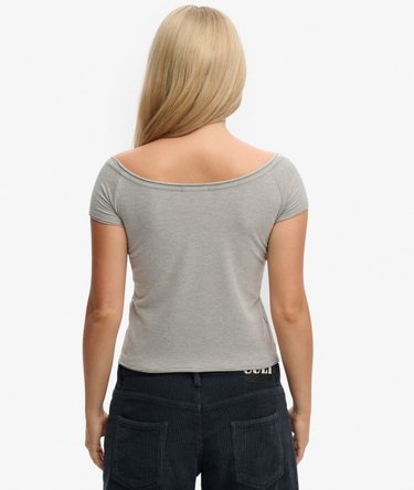 Bardot Short Sleeve Off Shoulder Top Image 5