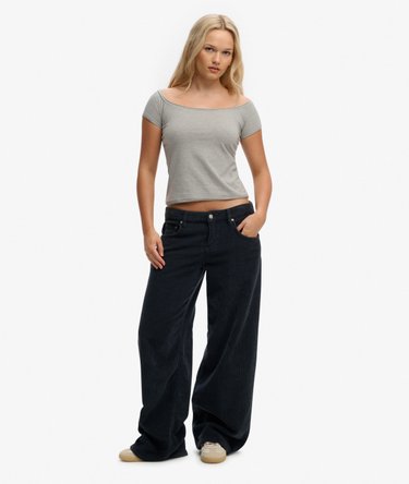 Bardot Short Sleeve Off Shoulder Top Image 3