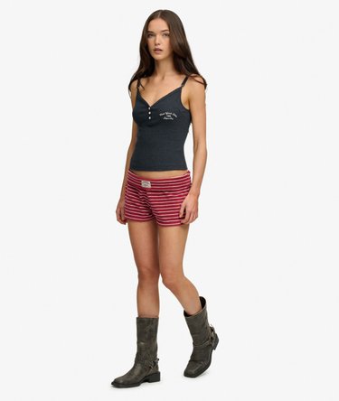 Athletic Essentials Fold Over Towelling Shorts Image 5
