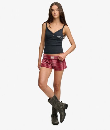 Athletic Essentials Fold Over Towelling Shorts Image 2
