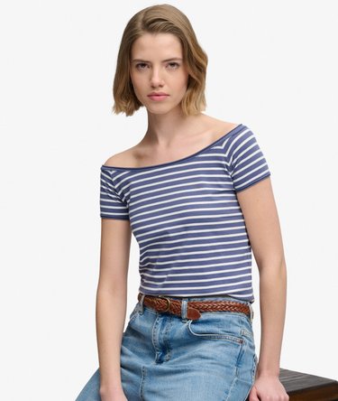 Bardot Short Sleeve Off Shoulder Top Image 2