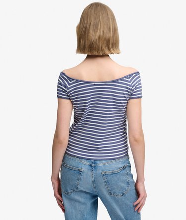 Bardot Short Sleeve Off Shoulder Top Image 5