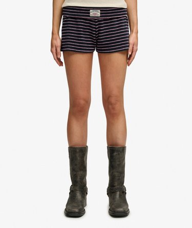 Athletic Essentials Fold Over Towelling Shorts Image 3