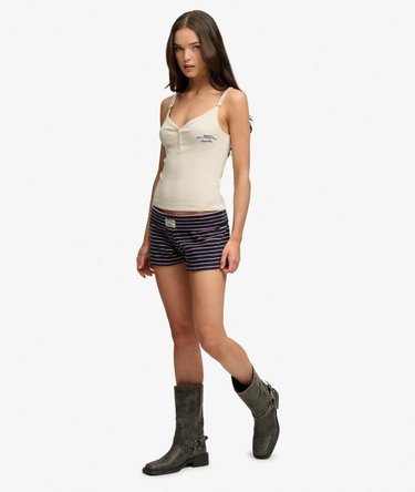 Athletic Essentials Fold Over Towelling Shorts Image 6