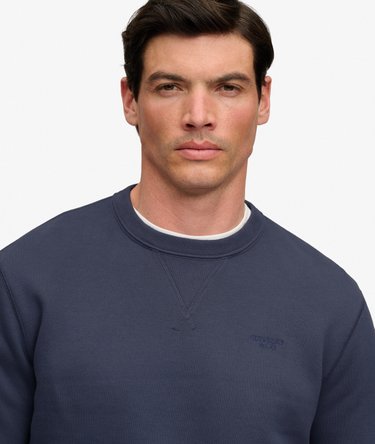 Essential Stacked Logo Crew Sweatshirt Image 4