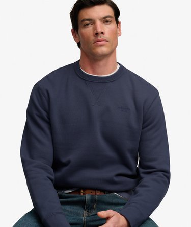 Essential Stacked Logo Crew Sweatshirt Image 2