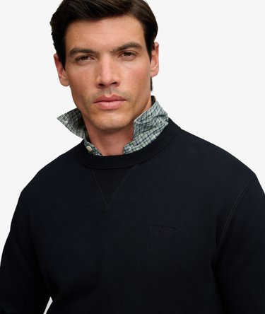 Essential Stacked Logo Crew Sweatshirt Image 4