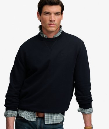 Essential Stacked Logo Crew Sweatshirt Image 2