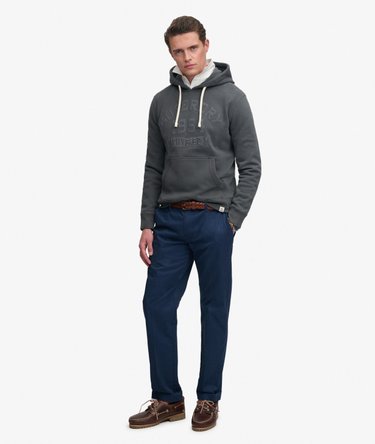 Tonal Applique Hoodie Image 3