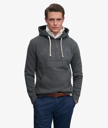 Tonal Applique Hoodie Image 1
