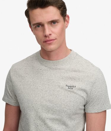 Essential Serif Logo Embroidered T-Shirt Image 4