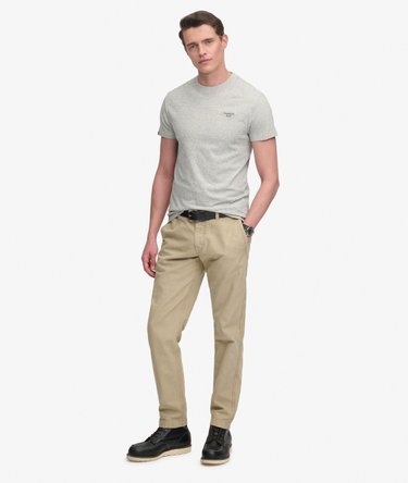 Essential Serif Logo Embroidered T-Shirt Image 3