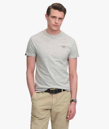 Essential Serif Logo Embroidered T-Shirt Image 1