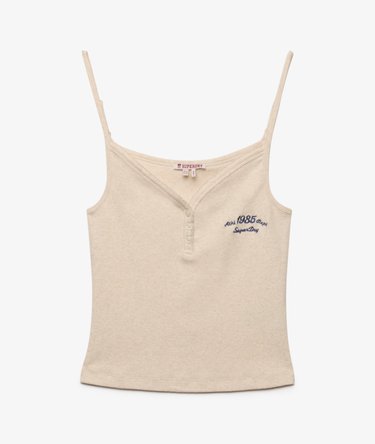 Athletic Essentials Button Down Cami Top Image 7