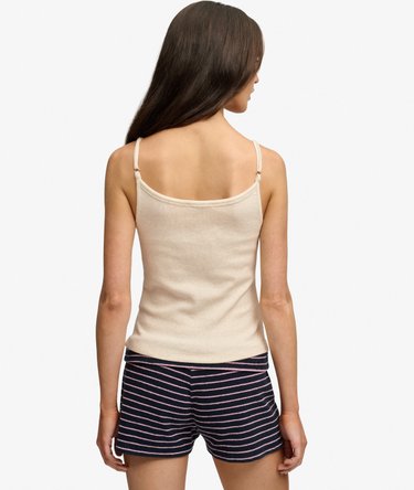 Athletic Essentials Button Down Cami Top Image 5
