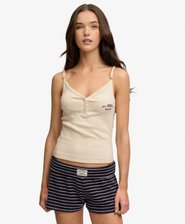 Athletic Essentials Button Down Cami Top