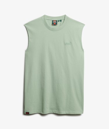 Organic Cotton Essential Logo Singlet Image 7