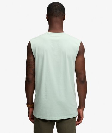 Organic Cotton Essential Logo Singlet Image 5