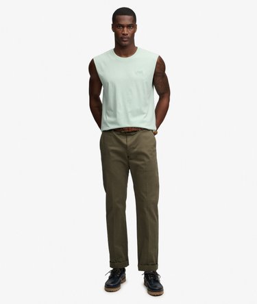 Organic Cotton Essential Logo Singlet Image 3