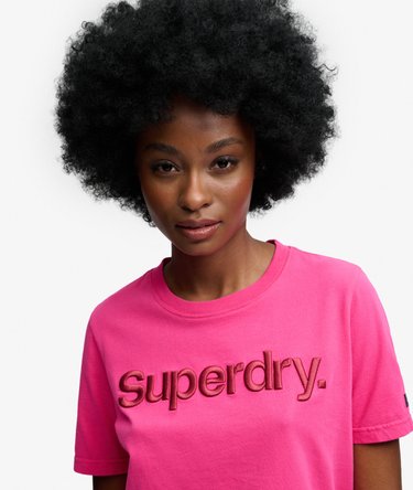 Tonal Embroidered Logo T Shirt Image 4