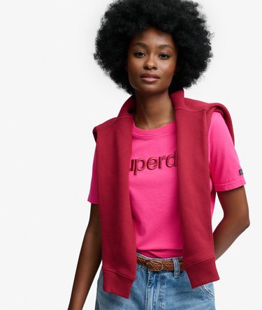 Tonal Embroidered Logo T Shirt Image 2