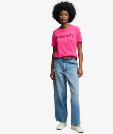 Tonal Embroidered Logo T Shirt Image 3