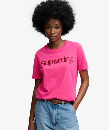 Tonal Embroidered Logo T Shirt Image 1