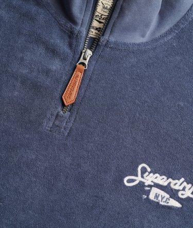 Heritage Terry Half Zip Sweatshirt Image 6