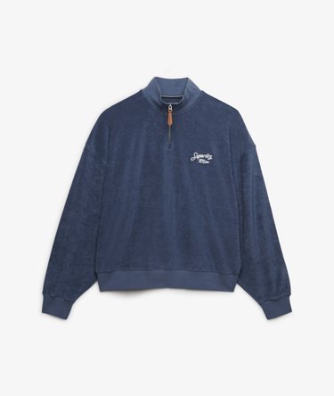 Heritage Terry Half Zip Sweatshirt Image 7
