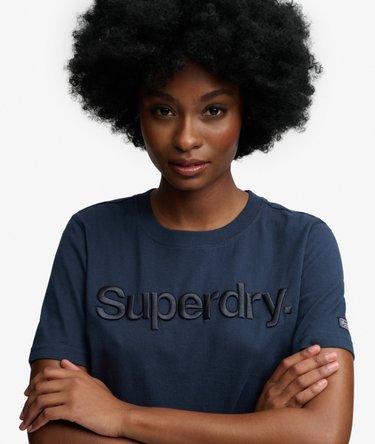 Tonal Embroidered Logo T Shirt Image 4